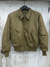 Blouson bombers vintage américain us jacket cold weather HTR x large regular