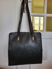 Sac SOCO cuir Imitation Croco