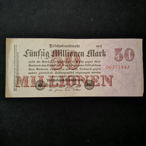 Billet circulé million - circulé, 50
