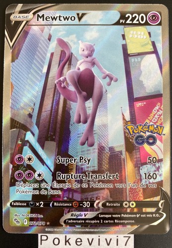 Carte pokemon mewtwo - carte,