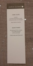 Carte Parfumée - Perfume Card . Hervé Gambs - herbe coupé 