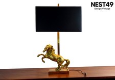 LAMPE DE TABLE CHEVAL EN