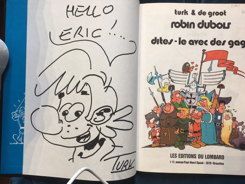 Dessin original turk bd - original,