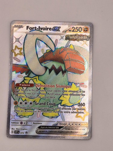 Carte pokemon fort ivoire 072 - carte,