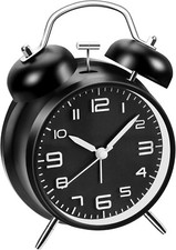 Réveil à piles double 10,2