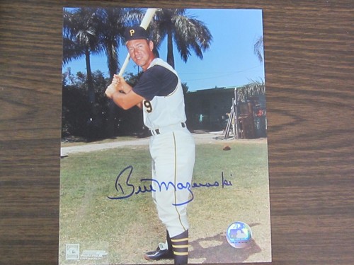 Bill mazeroski autograph - bill,