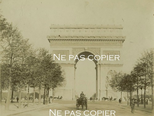 Paris vers 1900 arc - vers,