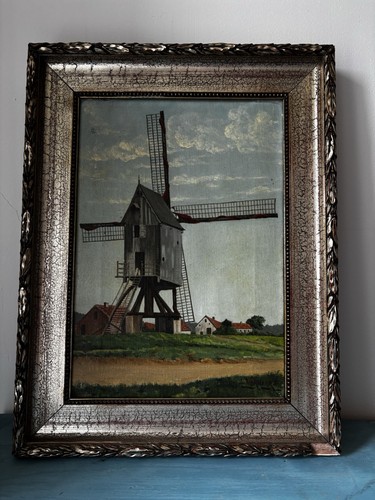 Peinture flamande huile sur - peinture,