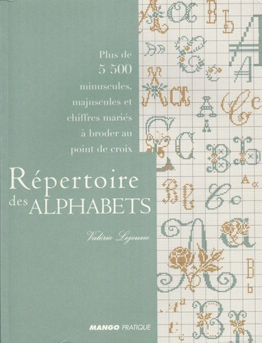 Répertoire des alphabets - répertoire, au