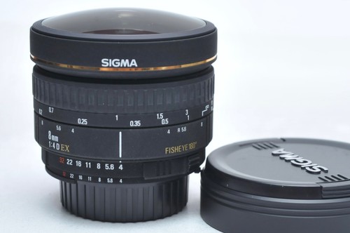 Sigma 8mm autofocus - f4,