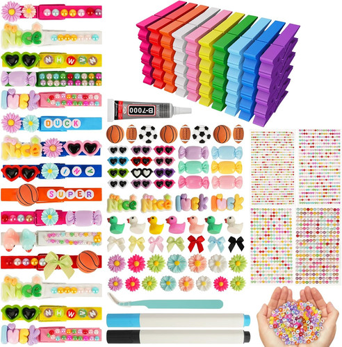 Set pinzas madera con monos - pinzas,