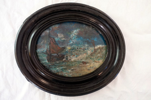 Peinture marine xix - peinture,