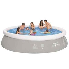 Jilong Piscine Autoportante Ronde Hors Sol Gonflable Jardin Cour Extérieur