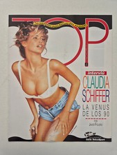 Fascicule livret TOP MODEL INTERVIU en espagnol CLAUDIA SCHIFFER 12 pages
