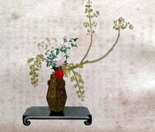 Japanese ikebana floral - ikebana,