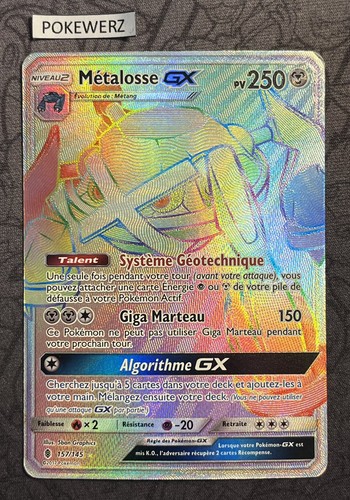 Carte pokémon métalosse - carte,