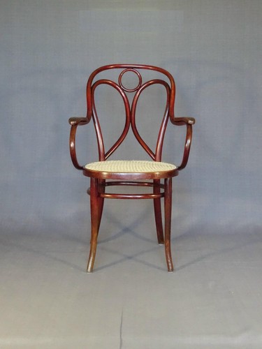 Fauteuil thonet canné - thonet, n°19