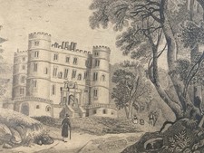 Très beau Dessin Crayon 19e