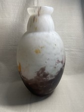 Grand et lourd vase en verre