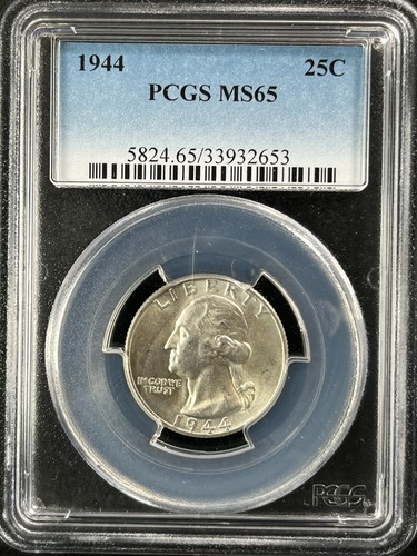 1944 25c washington quarter - 25c,