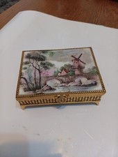 boîte à bijoux Porcelaine De Limoges