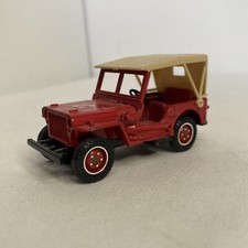 Solido Jeep Willys Rouge