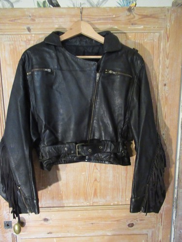 Vintage blouson perfecto cuir - blouson,