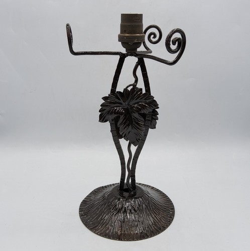 Pied lampe fer forgé - pied,