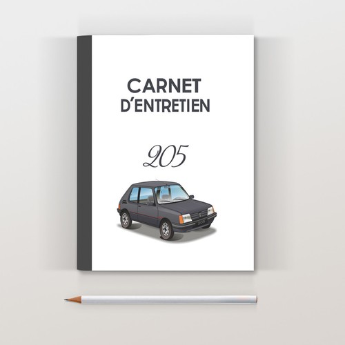Carnet entretien peugeot 205 - carnet,