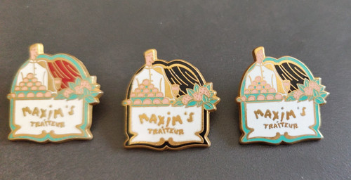 Lot pin maxim s - -, maxim's