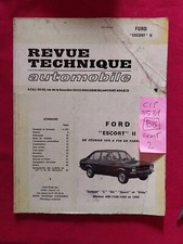 Revue technique FORD ESCORT 2  940 1100 1300 1600 SPECIAL L GL SPORT GHIA 