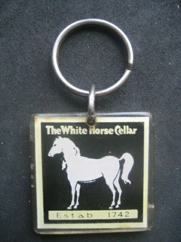 Porte clés whisky - white, horse