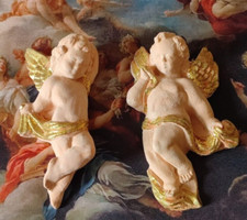 COUPLE ANGELOTS CHERUBINS