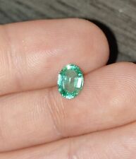 1.23 CT Certifié IGITL Emeraude de Zambie Oval Vert Transparent 