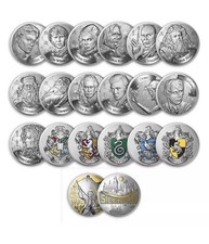 piece en argent Harry Potter 