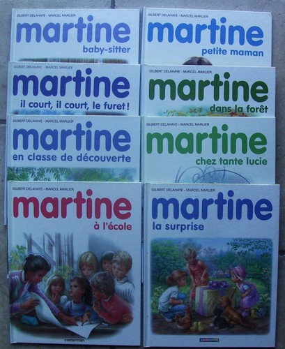 Lot livres martine - livres,