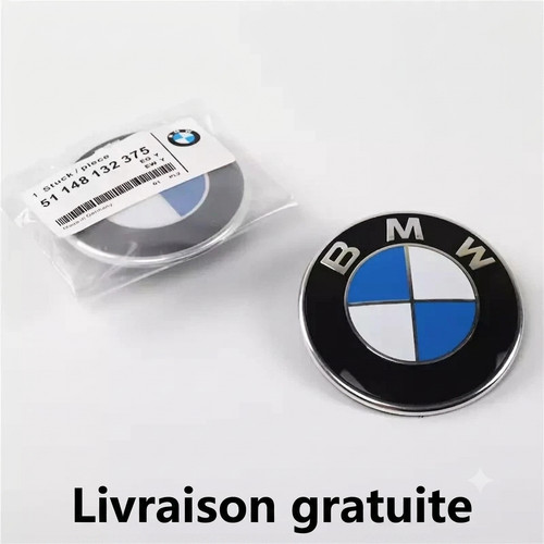 Logo bmw 82mm capot - 82mm,