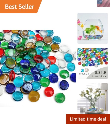 Decorative glass rocks - rocks,
