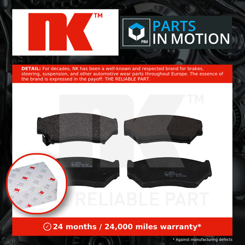 Brake pads set - brake, suzuki