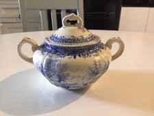 Joli sucrier Villeroy& Boch Burgenland bleu