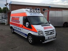 Toit Barre + Pinces + Leds Pour citroen jumper relay 2014+ Inox Spot Léger