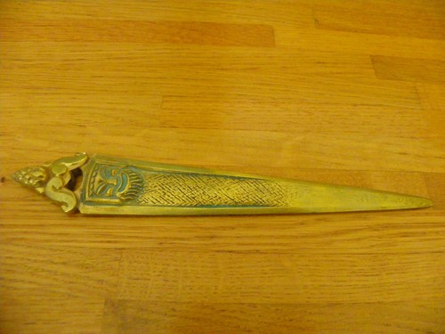 Coupe papier ancien - coupe,
