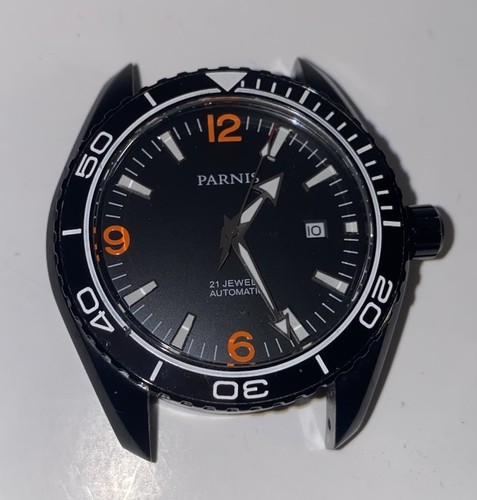 Parnis pa6032 automatic - pa6032, black
