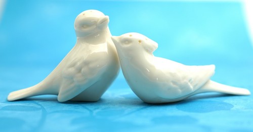 Vintage bird porcelain - vintage,