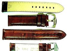 Un Bracelet ZRC 18 mm Aviator Fait Main strap handmade band watch cuir racing