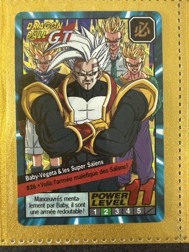 Carte dragon ball prisme - carte,