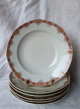 6 assiettes creuses en