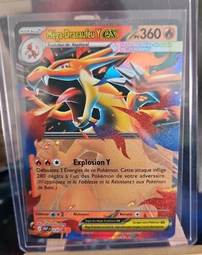 Carte pokemon mega dracaufeu - carte,