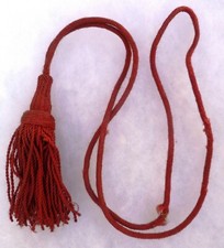 Dragonne rouge Sabre de Spahis Second-Empire ORIGINAL Uniforme Cavalerie France