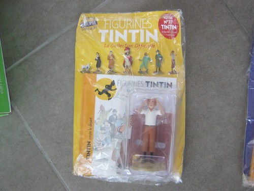 Tintin figurine scrute - tintin, 77